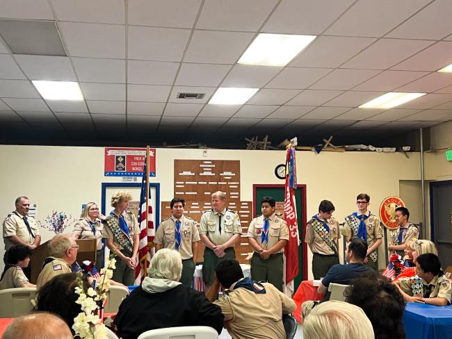 Boy Scouts Eagle Court of Honor - Norco