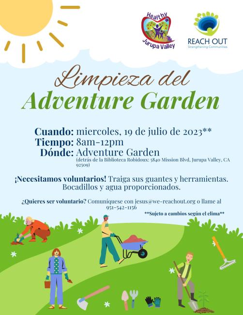 Adventure Garden Clean Up Sp
