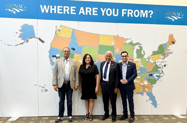 Supervisor Spiegel at NACO