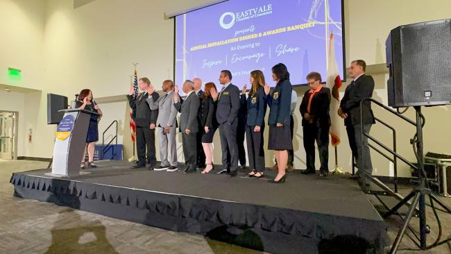 Eastvale Chamber of Commerce Installation
