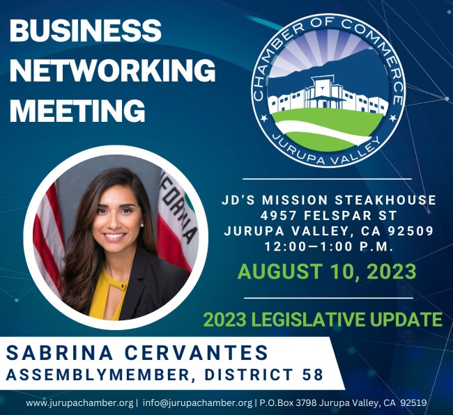 JV Chamber Event Sabrina Cervantes