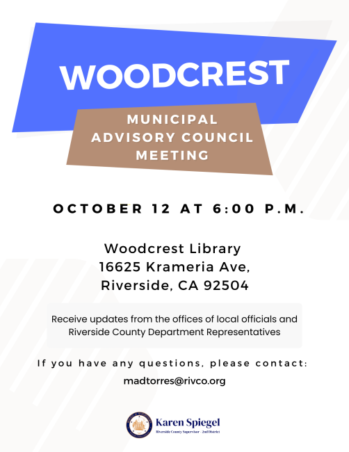Woodcrest MAC October
