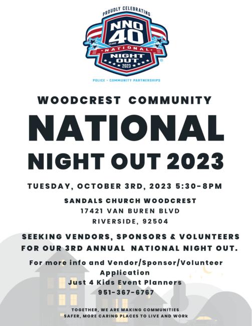 Woodcrest National Night Out
