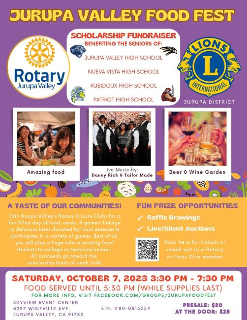 Jurupa Valley Food Fest