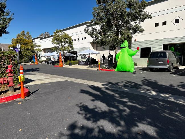 Industry Barber Shop's Trunk or Treat Event
