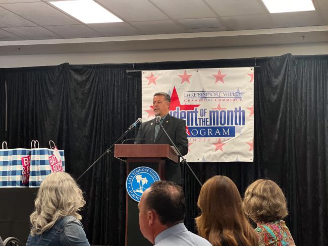 Lake Elsinore Valley Chamber of Commerce's Student of the Month Program