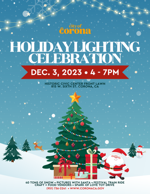 Corona Holiday Lighting