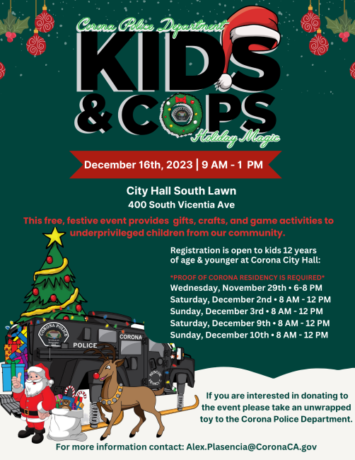 Kids & Cops Holiday Magic