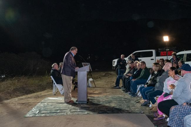 Anti-Glare Fence Unveiling Ceremony