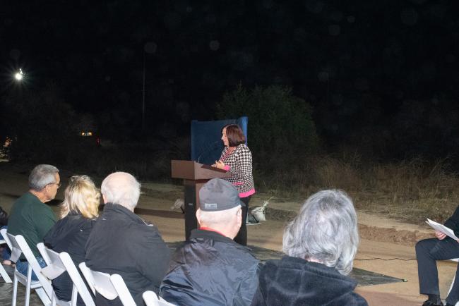 Anti-Glare Fence Unveiling Ceremony