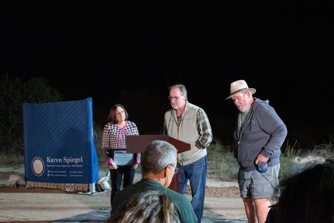 Anti-Glare Fence Unveiling Ceremony