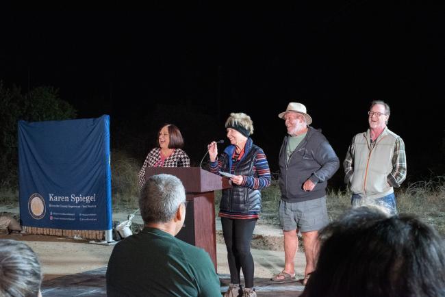 Anti-Glare Fence Unveiling Ceremony