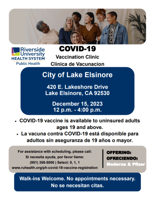 Riverside University Health System Vaccine Clinic