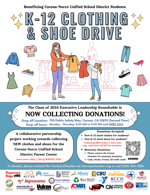 K-12 Clothing & Shoe Donations