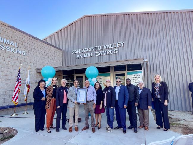 Grand Reopening of the San Jacinto Valley Animal Campus