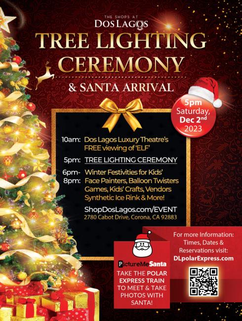 Tree Lighting Ceremony & Santa Arrival 2023