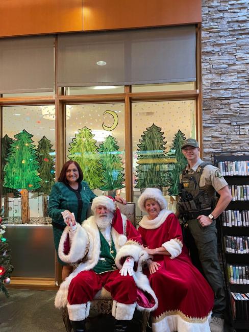 Cookies with Santa Woodcrest