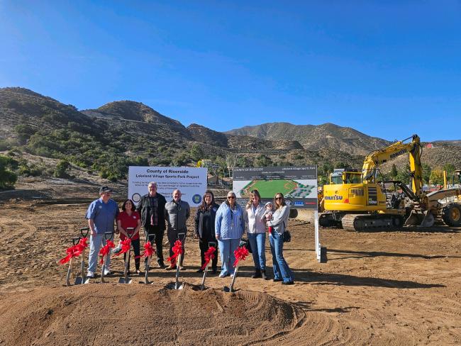 Lakeland Village Sports Park Groundbreaking Ceremony