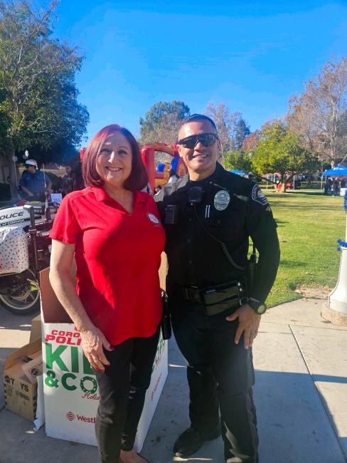 Corona Police Department's Kids & Cops Holiday Magic