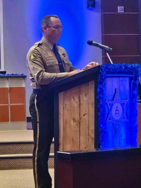 Riverside County Sheriff's Project Blue Light Ceremony