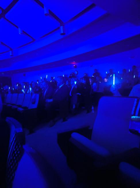 Riverside County Sheriff's Project Blue Light Ceremony