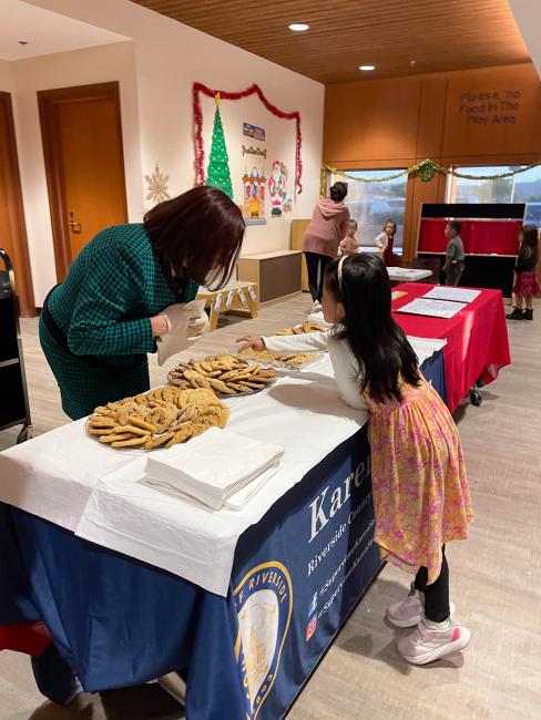 Cookies with Santa Woodcrest