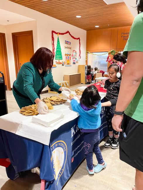 Cookies with Santa Woodcrest