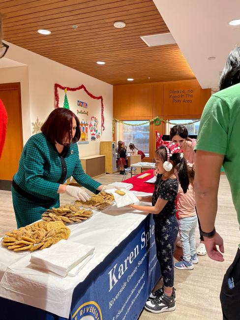 Cookies with Santa Woodcrest