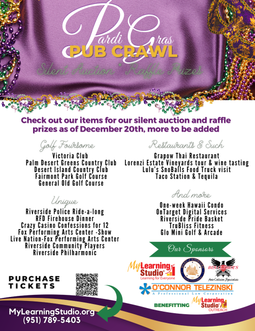My Learning Studio Outreach Fundraiser