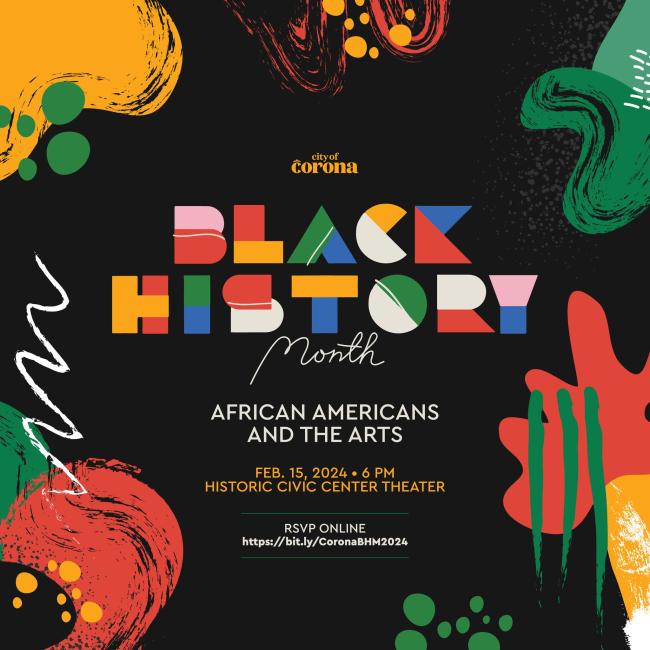 City of Corona's Community Conversations: Black History Month