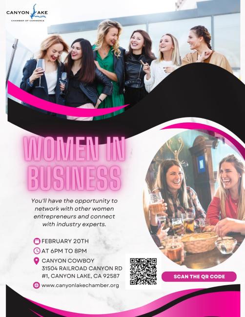 Canyon Lake's Women in Business