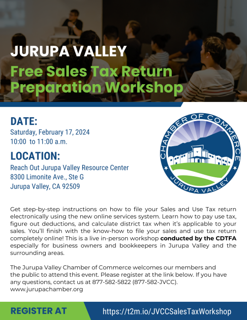 JV FREE Sales Tax Return