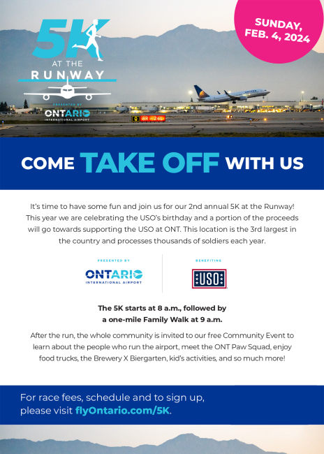 2nd Annual 5K at the Runway