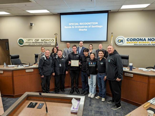 Corona-Norco Unified School District's Board of Education Meeting
