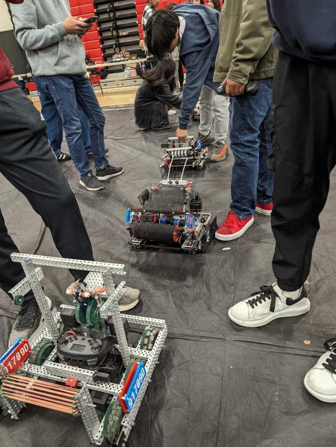Robotic Competition at Corona High School