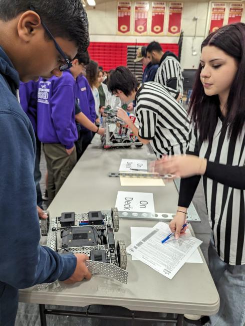 Robotic Competition at Corona High School