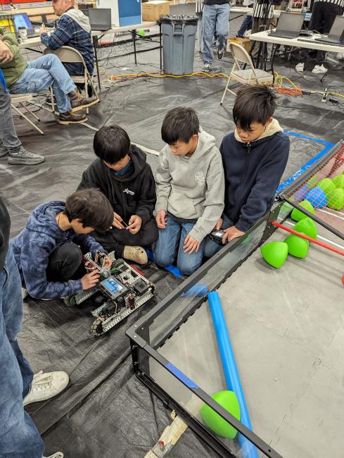 Robotic Competition at Corona High School