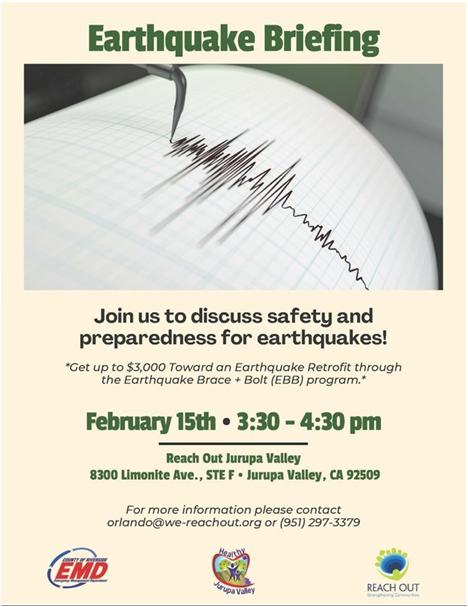 Earthquake Briefing