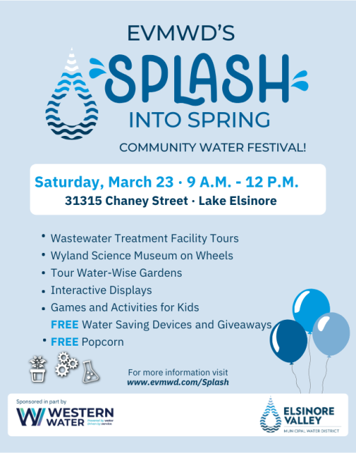 Splash Into Spring Community Event!
