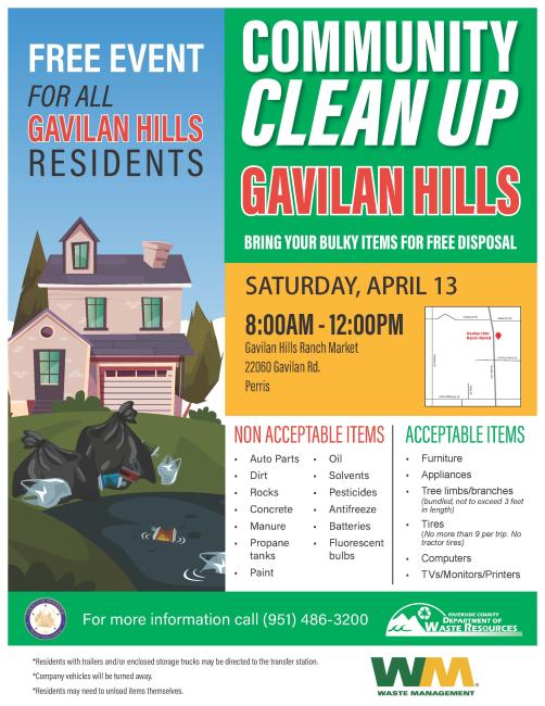 Gavilan Hills Clean up Page 1