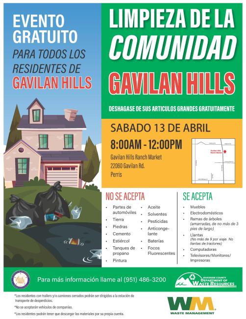 Gavilan Hills Clean up Page 2