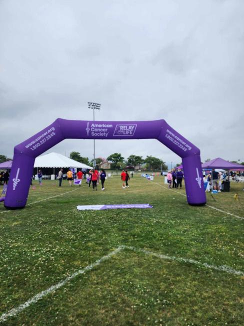Relay for Life event at Santana Park