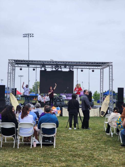 Relay for Life event at Santana Park
