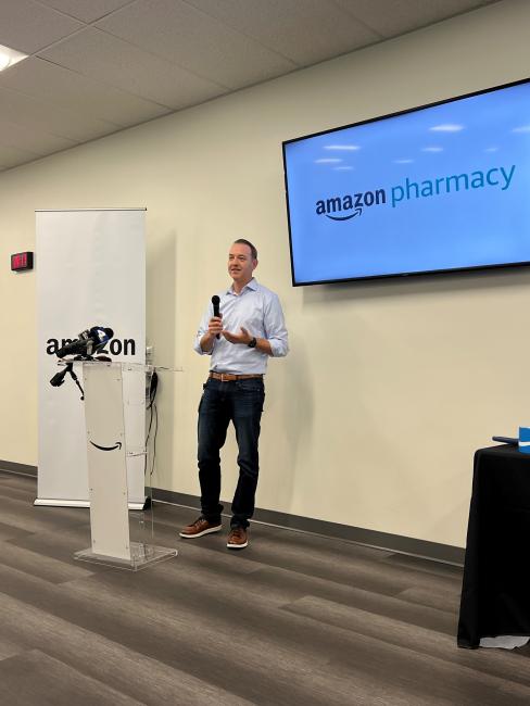 The Amazon Pharmacy Ribbon Cutting in Corona