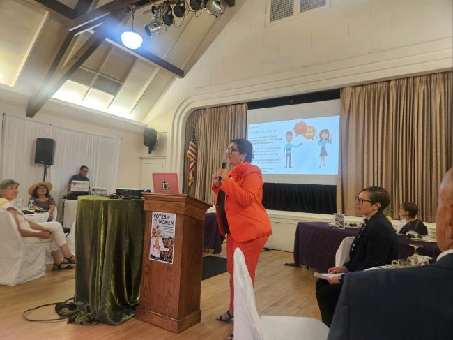 the 19th Amendment event