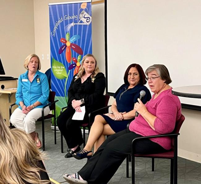 Soroptimist Golden West Region Training Panel