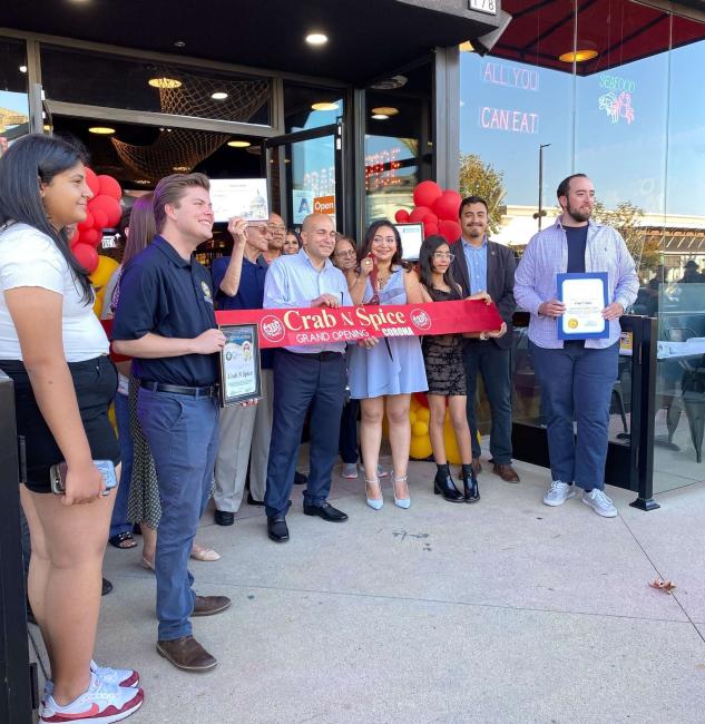 Grand Opening of Crab n Spice in Corona