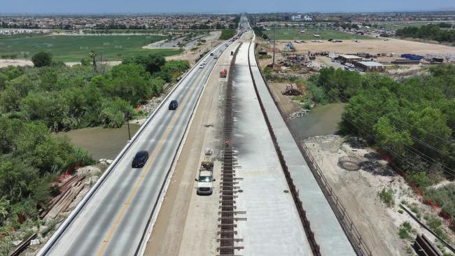 Hamner Avenue Bridge connecting Norco and Eastvale