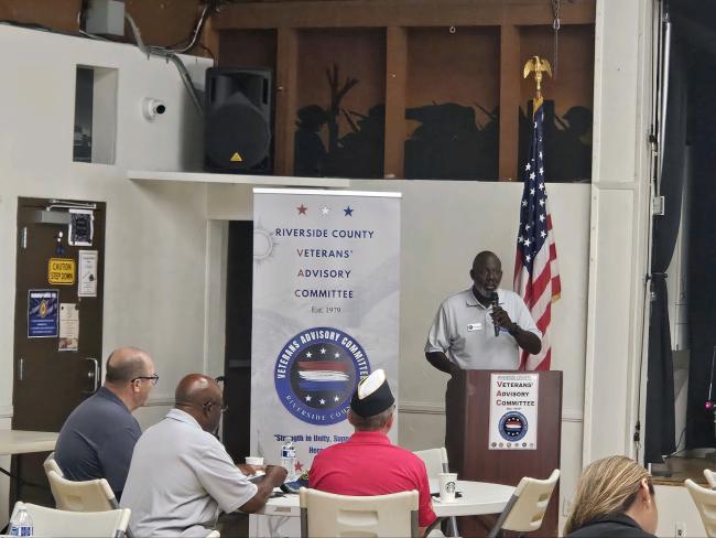Riverside County Veterans' Advisory Committee's Legislative Breakfast