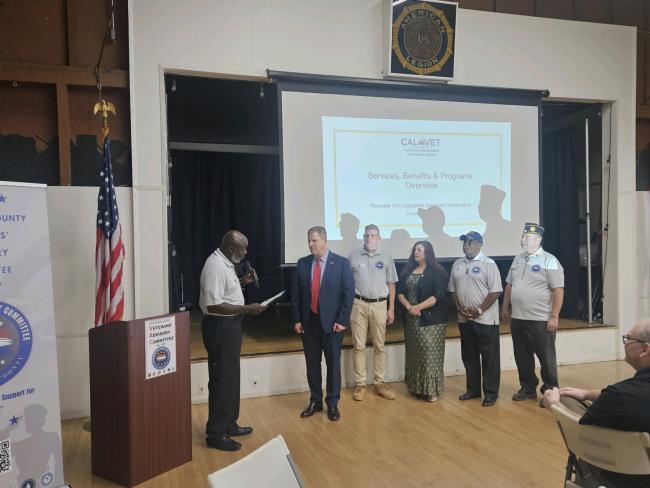 Riverside County Veterans' Advisory Committee's Legislative Breakfast